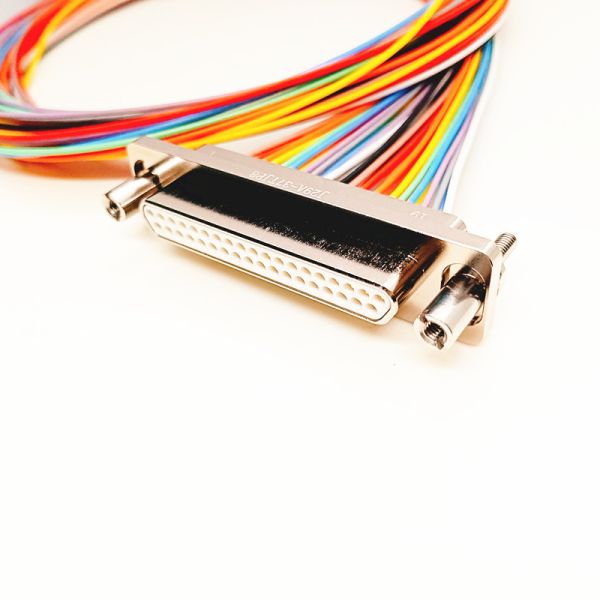 Micro Rectangular Connector J30JM1-9ZKS Glass Sealed Connector 9 Pins Jack (Female) Connector