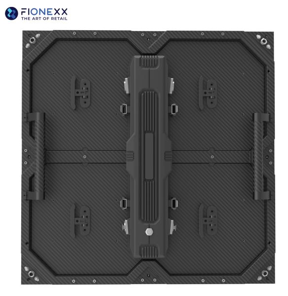 Low-Power Design Carbon Fiber Panel Frame Designed To Be Lightweight All In One Module Quick Front And Rear Installation Flexible Curvature Adjustment Indoor LED Display