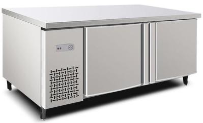 Stainless Steel Commercial Kitchen Workbench Refrigerator 280L Capacity With Digital Temperature Control
