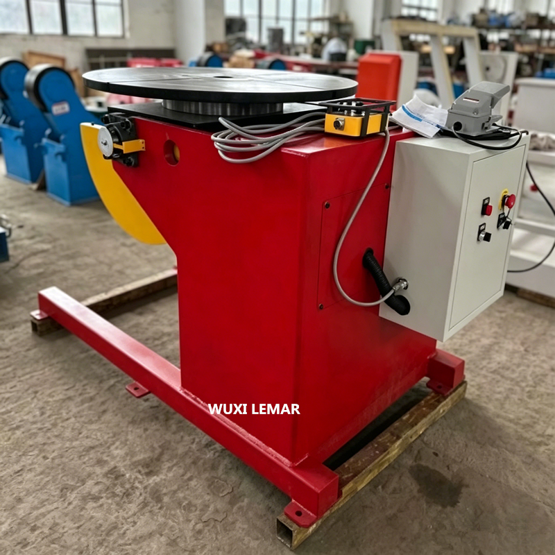 1000kg Heavy Duty Welding Positioner, 0-120° Tilting Rotary Table for  Pipe Flange Circular Welding