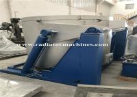 type de inclinaison hydraulique de four en aluminium de fusion des métaux du gaz 1200Kg naturel