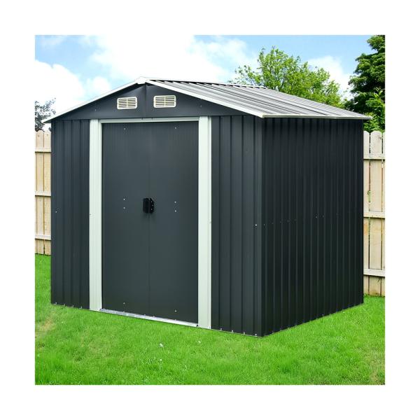 6ft By 8ft 8ft X 10ft 5x6 Metal Shed Easily Assembled Waterproof
