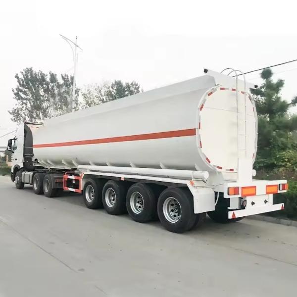 Good Carbon Steel Material Used Fuel Tanker Truck Oil Tank Trailer for Fuel