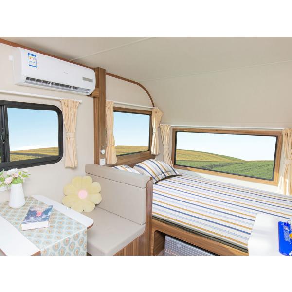 Retro Style Beautiful Fully Equipped Luxury Caravan Luxury Glamping Trailer Light Small Caravan Bbq
