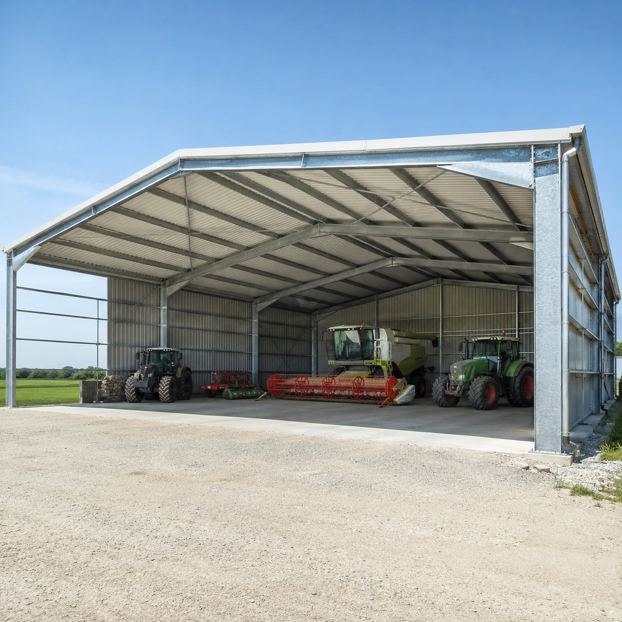 Customizable Steel Framed Prefabricated Agricultural Buildings Market Steel Structure Farm