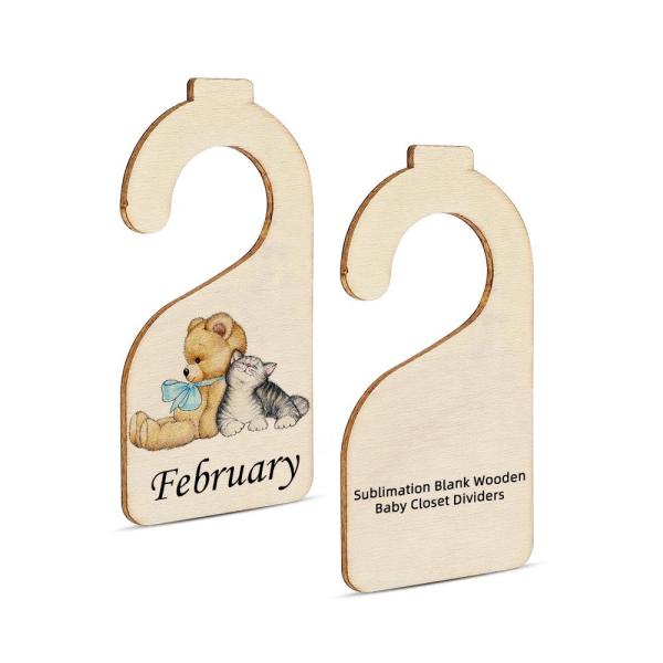 Dispositifs de séparation de placards en bois pour bébés pour l'impression par transfert thermique par sublimation