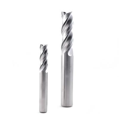 Carbide U-Groove End Mill for Aluminum 3 Flute DLC Coated