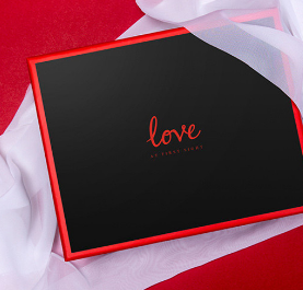 Coated Paper Cardboard Love Heart Boxes Bulk Gift Packaging ODM