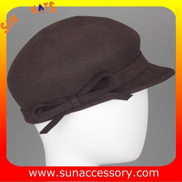 9140784 Sun Accessory customized  winner  fashion 100% wool felt Ivy hats, women hats and caps wholesaling
