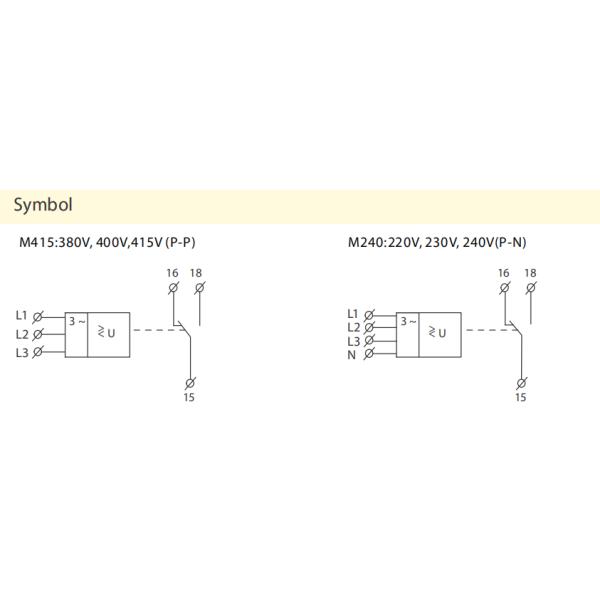 DV2-3SM240 LCD Phase Loss Phase Reversal Phase Asymmetry Voltage Protecter with Neutral