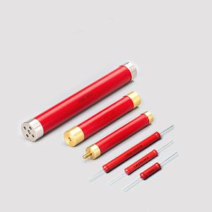 BONENS RI80-50W High Frequency Glass Glaze Film Tubular Rod Voltage Divider Resistor 50W Non-inductive