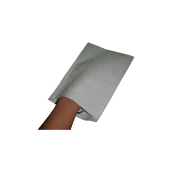 Factory price for the nonwoven waterproof soapy dry paper washing gloves for healthy cleaning