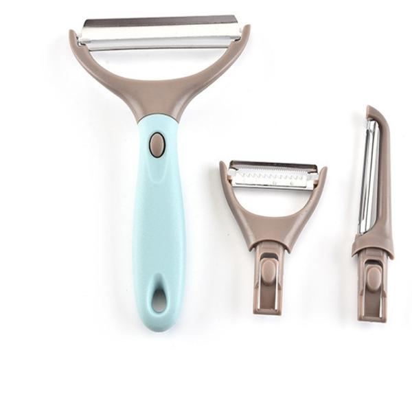 4 Pcs Kitchen Gadget Set Multifunctional Peelers for Potato Peeling in Restaurant