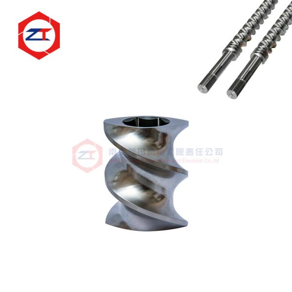 Pharma / Food Grade Stainless Steel Twin Screw Kneading Blocks D-SE Series 60mm Pitch Corrosion-Resistant Design