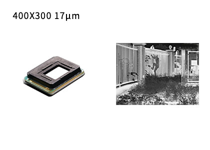 400x300 Resolution Vanadium Oxide Uncooled Infrared Detector with Wafer Level Packaging Microbolometer