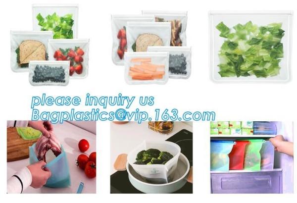 Food Storage Bag Vegetable Storage Freeze Fresh bag Sandwich Sous Vide Storage Bags Kitchen, freezer, gallon, quart size