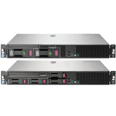 1U servidor Intel Xeon E3-1240V5 da cremalheira HPE Proliant DL20 Gen10 4sff