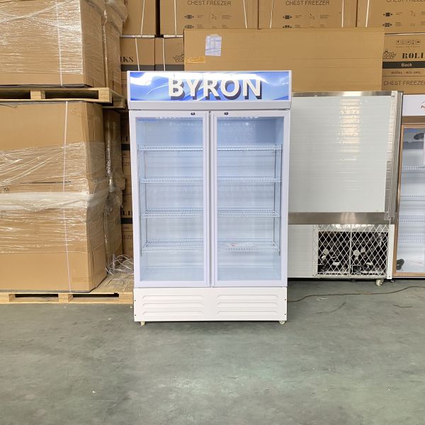 Glass Front Beverage Fridge 3 Doors Merchandiser Refrigerator