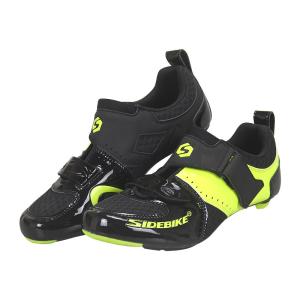 Únicas sapatas de nylon da bicicleta das corridas de automóveis/sapatas respir