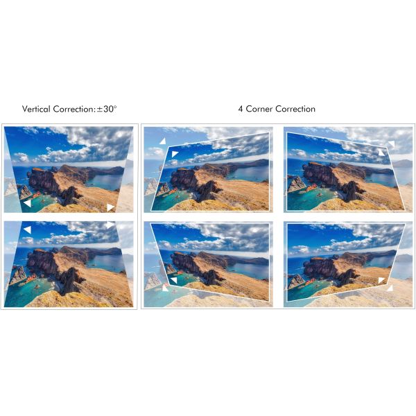 8500 Lumen DLP Laser Projector with Short-Throw Clarity