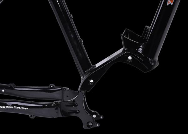 27.5er Plus Aluminum Ebike Frame with Shimano E8000 Mid Drive electric Hardtail Mtb