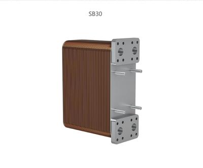 Power Plants Brazed Plate Type Heat Exchanger For Heat Recovery
