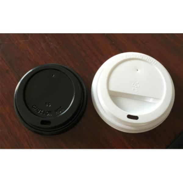couvercles 90mm jetables de tasse de café de 80mm, couvercle biodégradable de tasse de papier de picoseconde pour 10oz 12oz 16oz 22oz