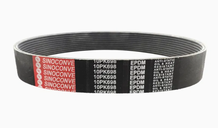 All Type Fan Ribbed V 6pk2050 Pj Pl pH Pm Pk Cx Belt Machine Part Pulley Rubber Timing Machine Driving Belt for Engine Parts