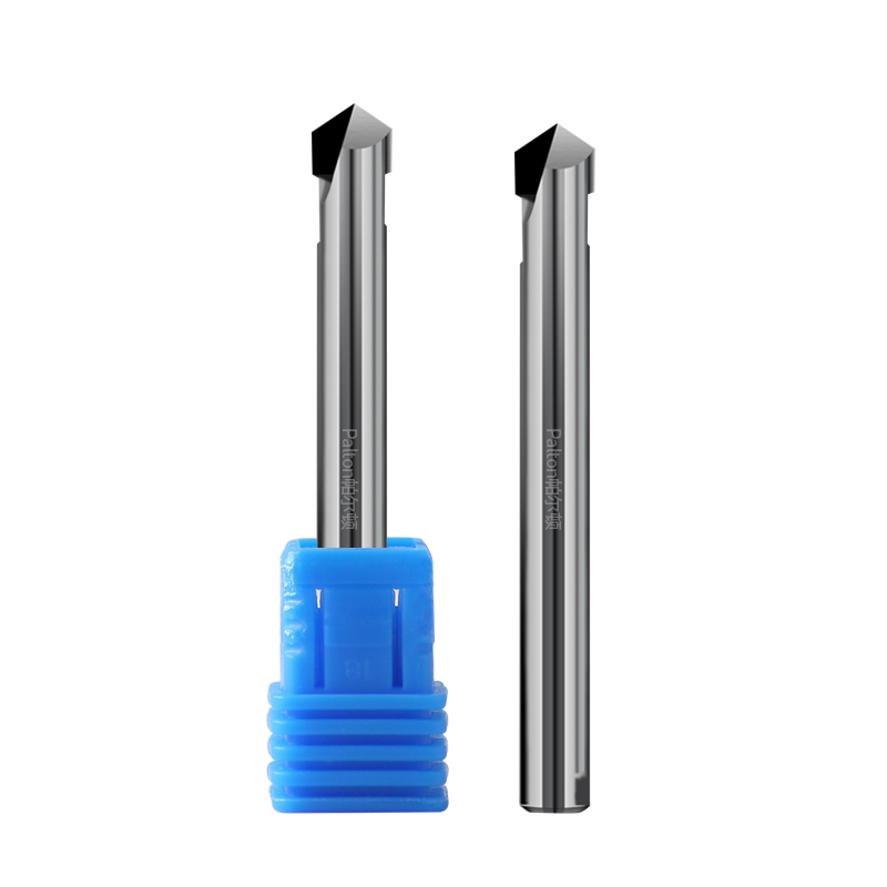 CNC Diamond PCD Milling Cutter Drill Router Bits For Carbon Fiber Silicon