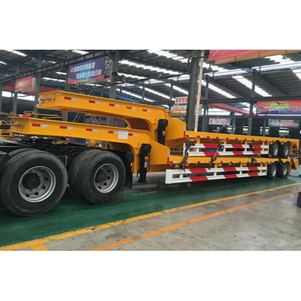 Прочный 9т самосвальный двухосевой низкоподвижный трейлер для строительного оборудования