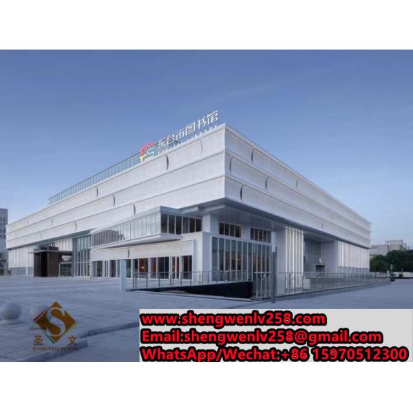 Decorative 3D Wall Panels Modern Design Aluminum Cladding 3D Panels for Mall