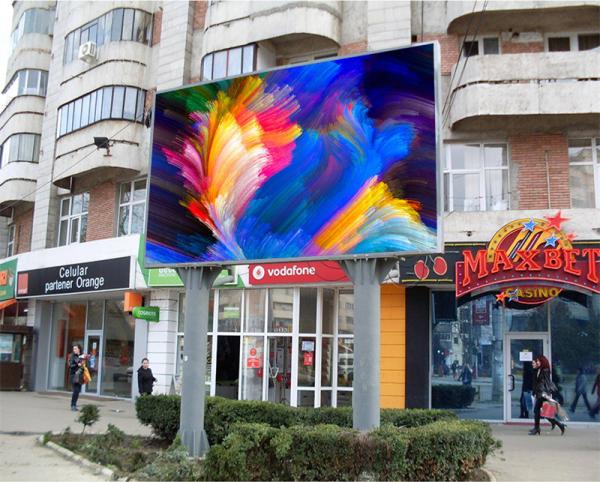 IP65 P10 LED Display Board Cabinet à prova d'água SMD3535 3 anos de garantia