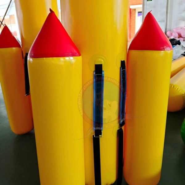 Yellow Inflatable Pencil Display Props for School Events and Promotions