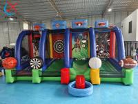 Commercial ODM/OEM Outdoor Interactive Inflatable Sport Game Inflatable Ball Shot Game