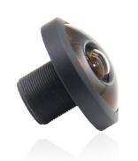 1.08mm Fixed focus lens 1/3 chip full glass 360 panoramic camera HD wide angle fisheye lens f2.0 M12 mount