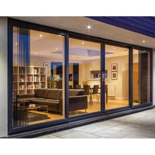 Высокоэнергоэффективные алюминиевые двойные стеклянные подъемники и раздвижные двери с 10 слоями уплотнения
