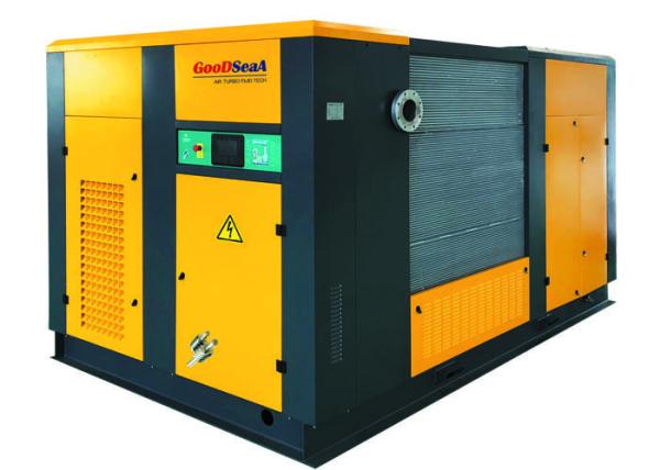 o gás 340hp pôs o ar giratório do compressor de ar do parafuso de refrigeração ou a água de refrigeração