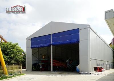 T6 Industrial Storage Tents With Sandwich Walls Auto Rolling Gate
