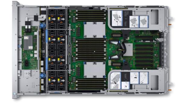 Dell PowerEdge R940 4ソケット 3U ラック サーバー 48 DDR4 DIMM スロット