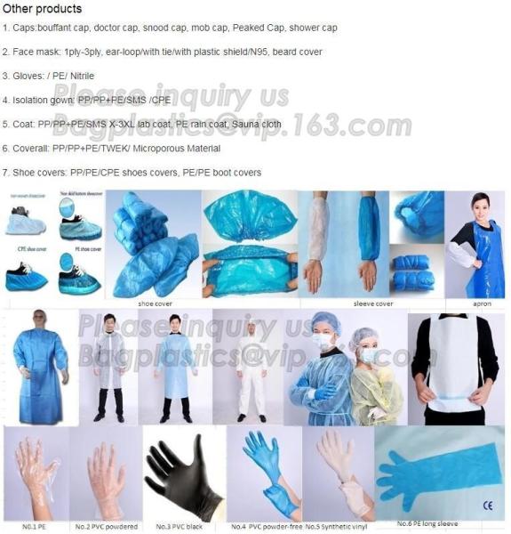 Powder Free Disposable Vinyl PVC Gloves 5.5 grams 9 inches and 12 inches,Health Cleanroom 12 Disposable/Single Use Powd