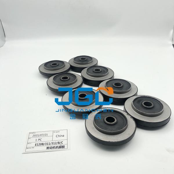 High-Quality E120B E312C E312B  E311 Engine Mount Rubber For erpillar Excavator Engine Cushion