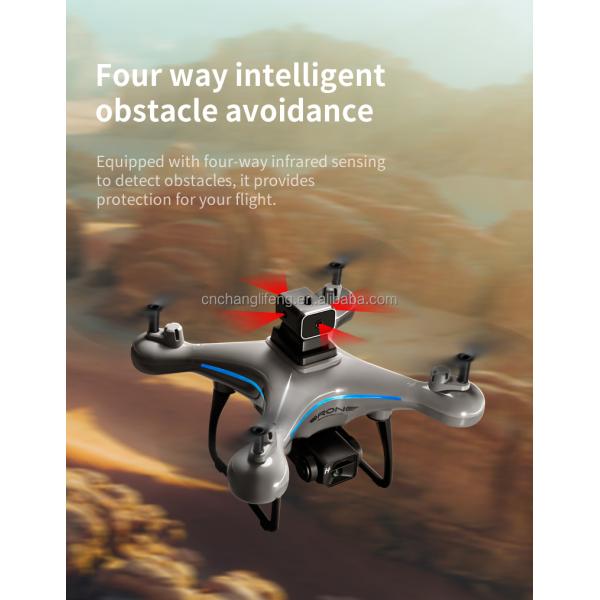 Prosumer Drones Made Easy Ky102 with 4k HD Dual Cameras Four-way Obstacle Avoidance and Intelligent Fixed Height Hovering