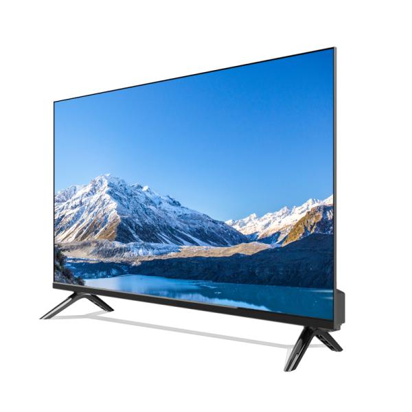 Téléviseur LED intelligent LCD sans cadre 4K UHD 55 avec système numérique Android 12.0 14.0