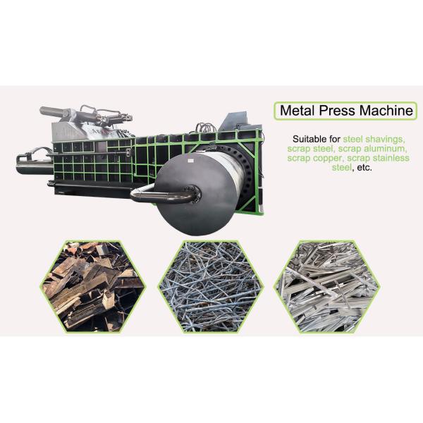 Повторно использовать машины металлолома 1500 тонн тюкуя гидравлический