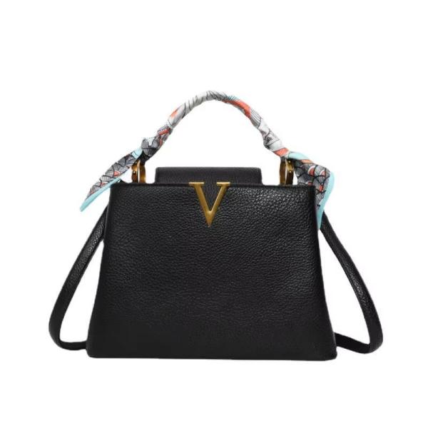 Women's Suitcase CANDY Pattern PU Leather Shoulder Bag for Durable and Stylish Travel