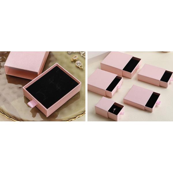 Customized Jewelry Packaging Gift Box Paper Cardboard Drawer 5*5*3.5cm