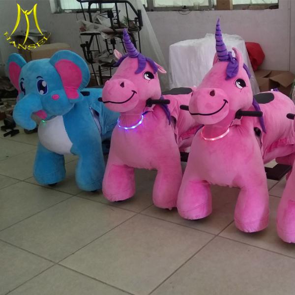 Hansel  hot-selling kids animal horse riding machine for sale plush unicorn large ride in mall