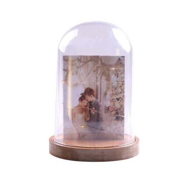 Blank Sublimatio MDF Photo Frame With Led Light And Glass Cover