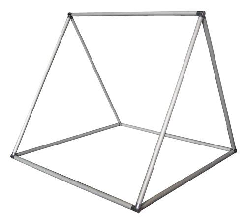 Portable Outdoor Banner Stands Aluminium Frame Material Digital Printed Cover