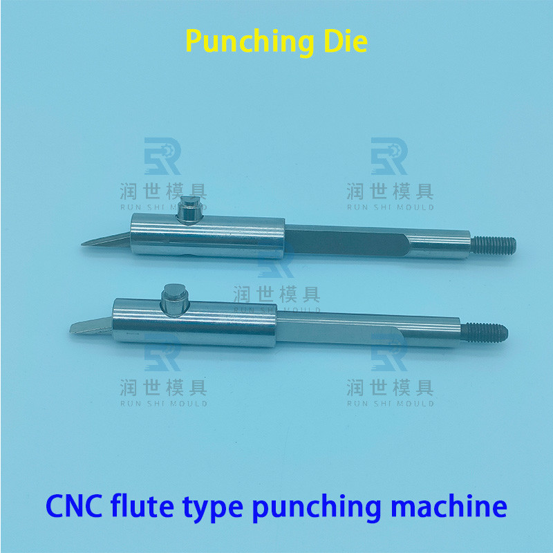 CNC Flute Type Punching Machine Spare Parts Custom Hole Punch Tools For Copper Tube Punching Hole